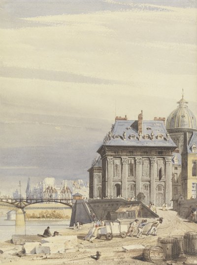 Das Institut de France, Paris, 1830 von Thomas Shotter Boys